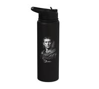Classical Roman Portrait of Marcus Brutus Stainless Steel Insulated Water Bottle