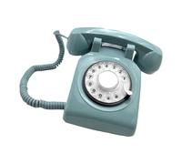 Classical Rotary Sound Guest Book Device Wedding Phone Birthday Party Decoration Build In Battery 600H Retro Phone For Event