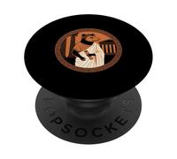 Classical Scholar Opossum In Toga Ancient Rome PopSockets Adhesive PopGrip