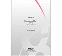 CLASSICAL SHEET MUSIC - Gnossienne No. 1 - E. SATIE - Saxophone Quintet