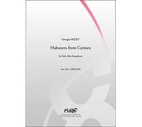 CLASSICAL SHEET MUSIC - Habanera from Carmen - G. BIZET - Solo Alto Saxophone