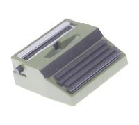 Classical Small Typewriter Model Decorative Desk Display Piece Ideal for Dollhouses Enthusiasts and History Lover Retro Miniature Typewriter Miniature