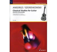 Classical Studies for Guitar - 74 Easy Studies from 4 Centuries - Essential Exercises - guitar - ( ED 21604 )