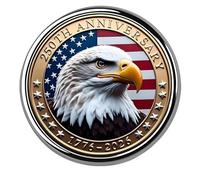 Classical US 250 Years Anniversary Lapel Pin Commemorative Brooch Perfect for Jackets Coats and Hats Independence Day Commemorative Pin