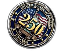 Classical US 250 Years Anniversary Lapel Pin Commemorative Brooch Perfect for Jackets Coats and Hats Independence Day Commemorative Pin