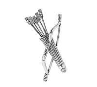 Classical Vintage Arrows Brooch Pin Retro Quiver Design with Secure Fastening Easy to Wear for Daily Use Special Event Unique Brooch