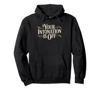 Classical Violinist Who Notices When Intonation Wrong Violin Pullover Hoodie