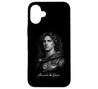 Classical Warrior Portrait Alexander the Great Case for iPhone 16 Plus
