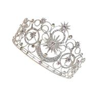Classical Wedding Crowned Headband Zn Alloyed Hairband Feature Unique Detail and Smooth Texture Perfect for Bride Lightweight Bridal Crown