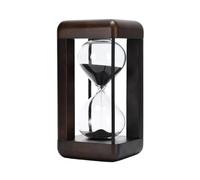 Classical White Or Black Sand 30/60Minute Hourglass Timer For Home And Office Crafted From Sturdy Glass Kitchen Cooking Timer