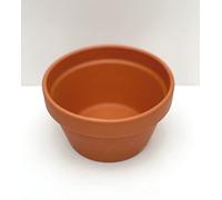 Classically Designed Terracotta Half Pots 15.5cm W x 9cm H (HF15) (1 Pot)