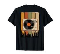 Classically Trained 1210 1200 Turntable EDM (Art ON Back) T-Shirt
