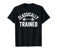 Classically Trained Barbell Gym Strength T-Shirt