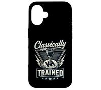 Classically Trained Car Guy Racing Gear Manual Driver Case for iPhone 16