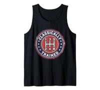 Classically Trained Funny Manual Transmission Stick Shift Tank Top