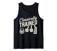 Classically Trained Manual Car Three Pedals Driving Humor Tank Top