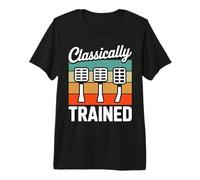 Classically Trained Manual Car with Pedals Driving Vintage Premium T-Shirt