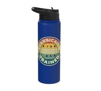 Classically Trained Manual Transmission Car Guy Retro Stainless Steel Insulated Water Bottle