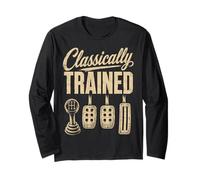 Classically Trained Manual Transmission Driver Three Pedals Long Sleeve T-Shirt