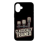 Classically Trained Manual Transmission Stick Shift Humor Case for iPhone 16 Plus