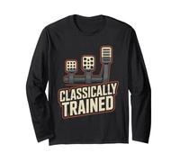 Classically Trained Manual Transmission Stick Shift Humor Long Sleeve T-Shirt