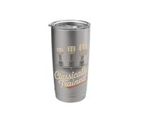Classically Trained Manual Transmission Stick Shift Humor Stainless Steel Insulated Tumbler