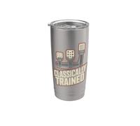 Classically Trained Manual Transmission Stick Shift Humor Stainless Steel Insulated Tumbler