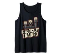 Classically Trained Manual Transmission Stick Shift Humor Tank Top