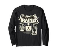 Classically Trained Mechanics Driver Love Car Pedals Driving Long Sleeve T-Shirt
