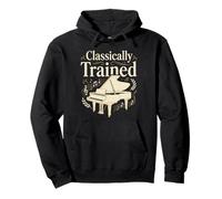 Classically Trained Piano Teacher Funny Piano Player Pianist Pullover Hoodie