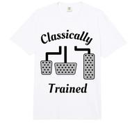 Classically Trained Stick Shift Driver Auto Men Women Auto Comfort Colors Adult Heavyweight T-Shirt