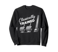 Classically Trained Stick Shift Driver Auto Men Women Auto Sweatshirt