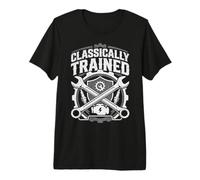 Classically Trained Vintage Garage Life for Old School MECH Premium T-Shirt
