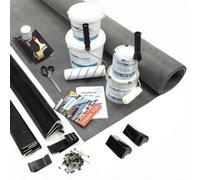 ClassicBond Epdm Rubber Roofing Kit For Dormer Roofs - Epdm Rubber Dormer Roof Kit With Anthracite Grey Trim (2M X 8M)