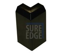ClassicBond External Kerb Corner For Sure Edge Rubber Roofing/flat Roofing Trims - Black X4