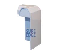ClassicBond External Kerb Corner For Sure Edge Rubber Roofing/flat Roofing Trims - White X4