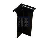 ClassicBond Internal Drip Corner For Sure Edge Rubber Roofing/flat Roofing Trims - Black X4