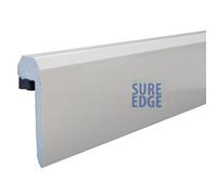 ClassicBond Rubber Roofing/flat Roofing Trim - Sure Edge Kerb Trim For Flat Roofs, 2M White X2 Bundle