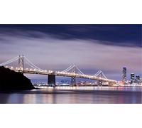 ClassicJP 1000 Piece Jigsaw Jigsaws Into The City Briage For Adult Friend