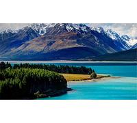 ClassicJP 1000 Piece Jigsaw Puzzle Lake Tekapo New Zealand Landscape For Adult Friend