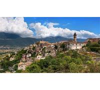 ClassicJP 1000 Piece Jigsaw Puzzles Grown Ups Puzzle Italy City View Landscape Nature Town For Adult Children