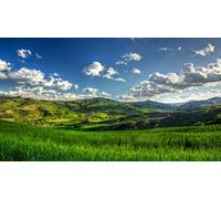 ClassicJP 1000 Piece Jigsaw Sunny Green Hills Nature Landscape For Adult Friend