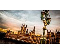 ClassicJP 1000Piece Jigsaw Puzzle Westminster Palace London For Grown Ups Adults Hobby Home Decoration Diy