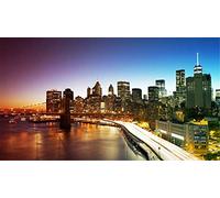 ClassicJP For Kid Adult Toy Gift Puzzle New York City Colors Diy Game Jigsaw 1000Piece Puzzles