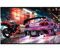 ClassicJP Puzzle Jigsaw Puzzles 1000 Piece Motorcycle For Adult
