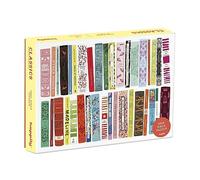 Classic's 1000 Piece Jigsaw Puzzle for Adults | Premium 100% Recycled Board | 1000 Piece Book Cover Jigsaw Puzzle | Gifts for Book Lovers | Happily Jigsaw Puzzles