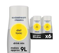 Classics Diet Tonic Syrup, Pack of 6-6 x 440 ml
