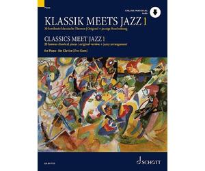 Classics meets Jazz Vol. 1 piano (easy - intermediate) Korn with Online material