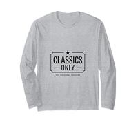Classics Only Original Seniors Old Dog Old Cat Long Sleeve T-Shirt
