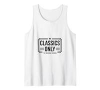 Classics Only Original Seniors Old Dog Old Cat Tank Top